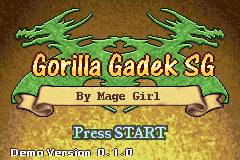 Fire Emblem - Gorilla Gadek SG (demo) Title Screen